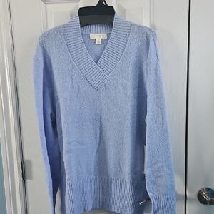 Treasure&Bond Pullover Size xm Color Blue 5% Alpaca